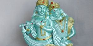 Radha Krishna Wall Frame Sea