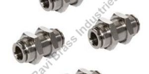 Pneumatic Metric Bulkhead Union