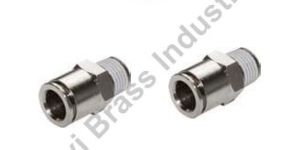 Pneumatic Metric Male Connector