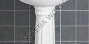 Rajwadi Pedestal Wash Basin Set