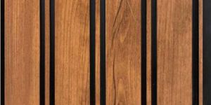 4 Line 10 Inch PVC Fluted Panel