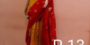 Silk Kantha Work Sarees