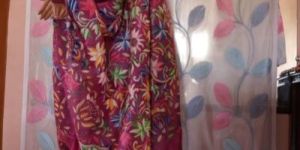 Tussar Silk Magenta Sarees