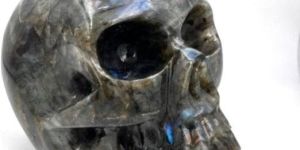 Labradorite Skull