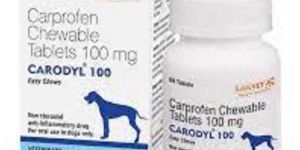 Tablet Carodyl 100 Tablets, for Animal Treatment