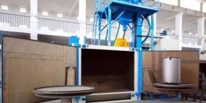Swing Table Type Shot Blasting Machine
