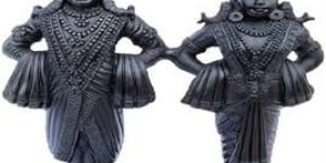 Marble Vitthal Rukmini Ji Statue