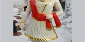 White Marble Chhatrapati Shivaji Maharaj Statue