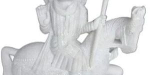 White Marble Shani Dev Statue