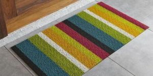 Striped Door Mat