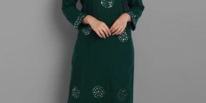 Cotton Straight Kurta Pant Dupatta Set