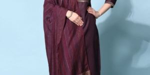 Magic Cotton Kurta Pant Dupatta Set