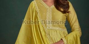 Ladies Embroidery Kurti with Palazzo