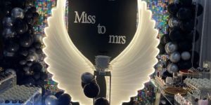 Decorative LED Wedding Selfie Point