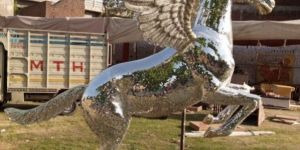 Wedding Mirror Horse