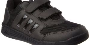 Boys Black School Shoes