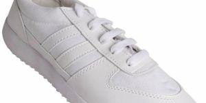 Boys White School Shoes