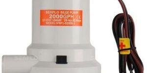 SEAFLO Submersible Bilge Pump 12V / 24V 2000 GPH For Boat RV Marine Yacht