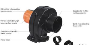 Seaflo Flange / Flex Mount Bilge Blower 130CFM 12v / 24v