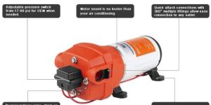 SEAFLO Fresh Water Pump Diaphragm Pumps 12V / 24V 17LPM 17-60PSI