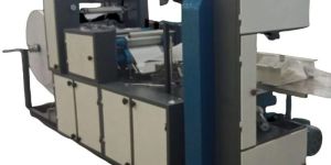 Single Size Paper Napkin Making Machine With Single Color & Single Embossing Unit