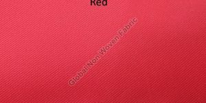 Plain Red Non Woven Fabric