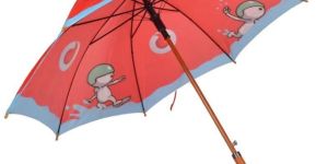 23 Inch Wooden Umbrella