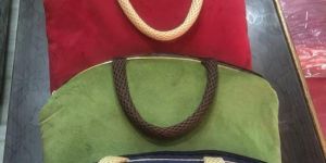 Suede Jewellery Bag