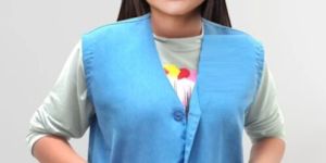 Sleeveless Custom Uniform Overcoat