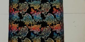 Ladies 3D Gulab Print Shawl