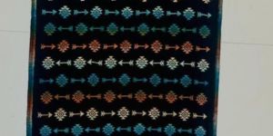 Multi Arrow Angora Shawl