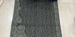 Poly Wool Zari Stole