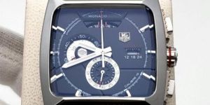 Tag Heuer Monaco LS Linear System Calibre 12 Chronograph Black Dial Watch