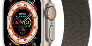 First Copy Apple Watch Ultra Green Loop Strap