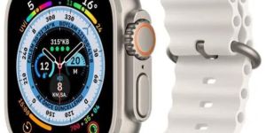 First Copy Apple Watch Ultra + White Ocean Band