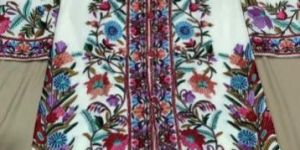 Kashmiri Aari Work Coat Kurti