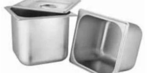 Stainless Steel Ice Cream Pan