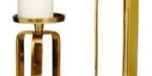 Metal Candle Pillar Stands