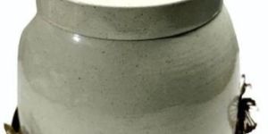 White Metal Dry Fruits Box