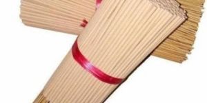 8 Inch White Raw Agarbatti