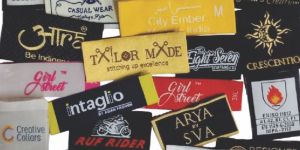 Damask Woven Labels