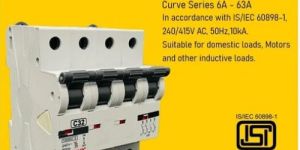 Three Pole MCB Switch with Neutral