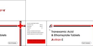 Tranexamic acid 500 mg + ethamsylate 250 mg t
