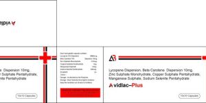 Vitamin A (As Acetate) 5000iu +Vitamin E15 mg+ Vitamin C (Coated) 75 mg +Zinc Sulphate7.5mg+ Copper
