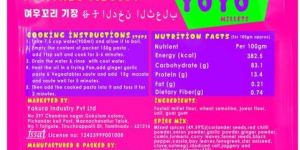 Yoyo Foxtail Millet Pasta 165gm