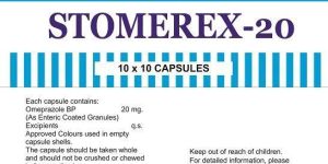Stomerex-20 Omeprazole Capsules