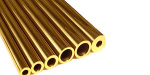 Naval Brass Hollow Rods