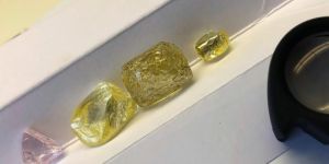 Rough Uncut Natural White and Fancy Diamonds