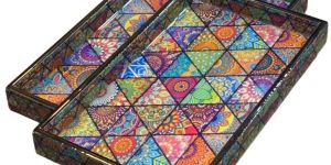 Wooden Rectangle Tray