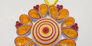 Paper Quilling Pendant